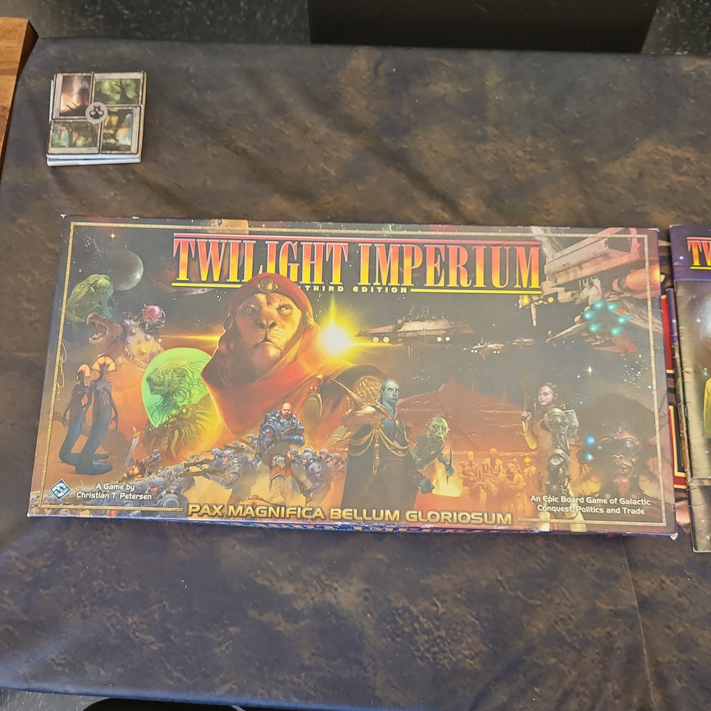 Twilight Imperium Third Edition w/ Shattered Empire (Box damage, cards