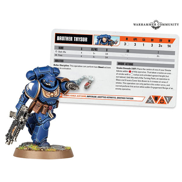 warhammer booster box Warhammer Heroes: Series 1 Ultramarine Blind Box Booster