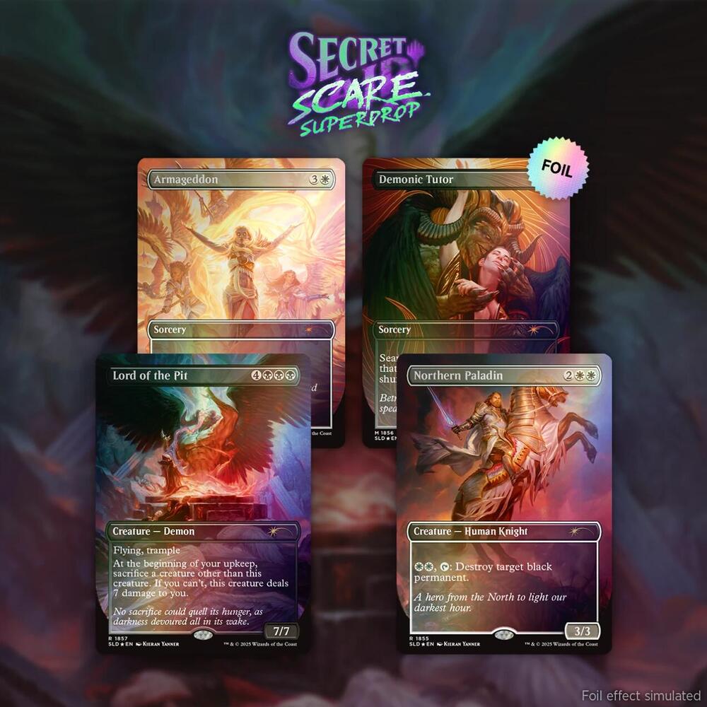 Artist Series Kieran Yanner - Secret Lair - Rainbow Foil Edition Artist Series Kieran Yanner - Secret Lair - Rainbow Foil Edition