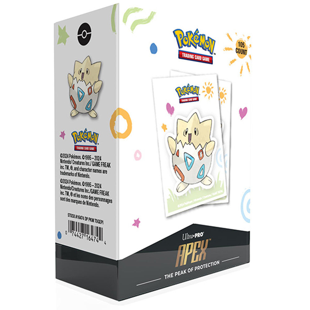 togepi card sleeves Pokemon: Togepi 105ct Apex Deck Protector Sleeves