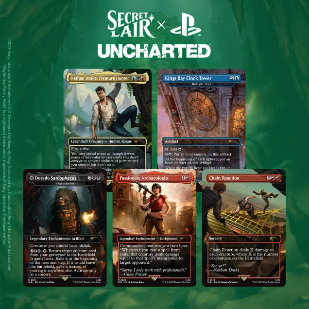 Secret Lair x Uncharted - NONFOIL EDITION
