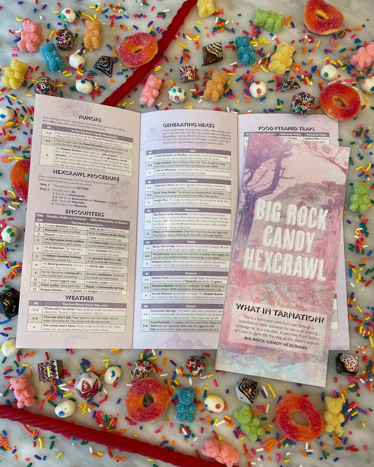 Big Rock Candy Hexcrawl