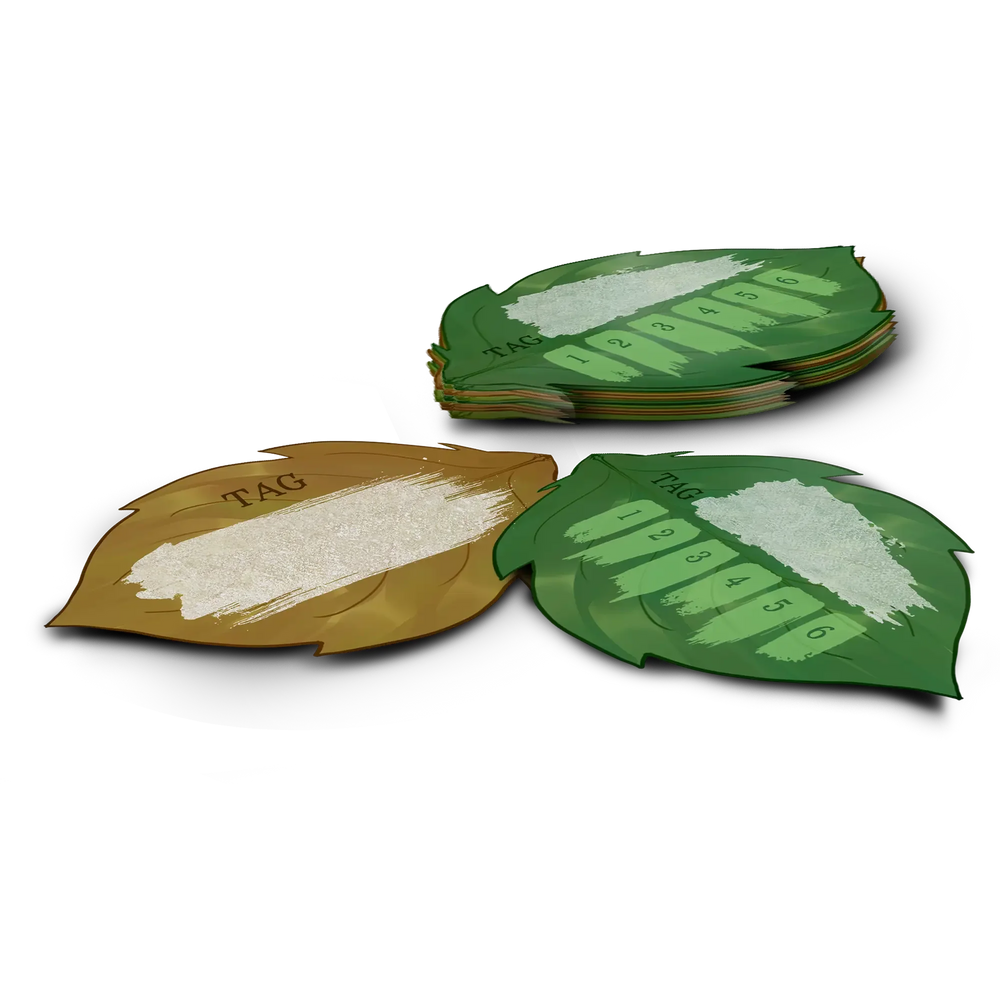 Legend in the Mist - Leaf Tracking Cards