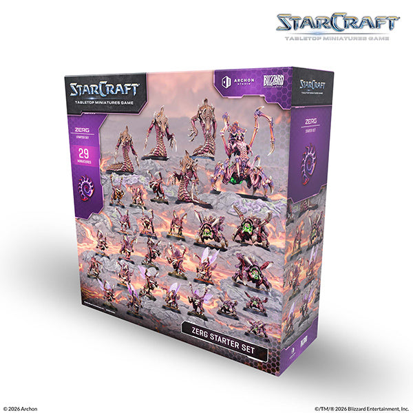 Starcraft Tabletop Miniatures Game - Zerg Starter Set