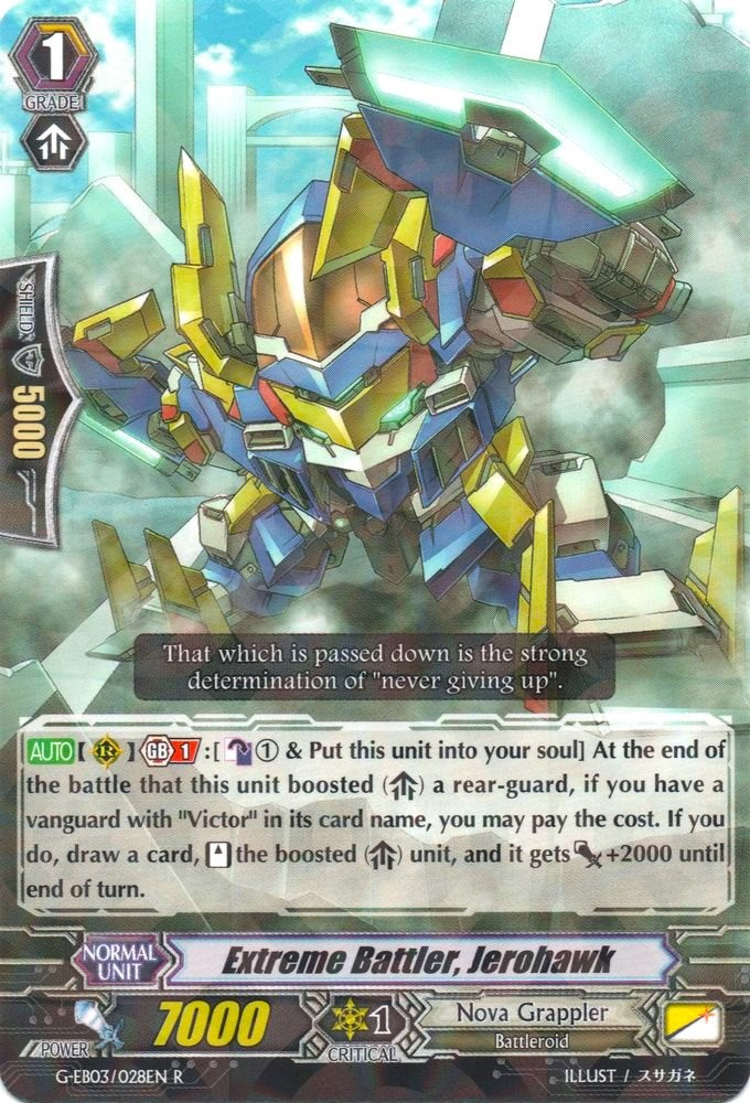 Extreme Battler, Jerohawk (G-EB03/028EN) [The GALAXY STAR GATE]
