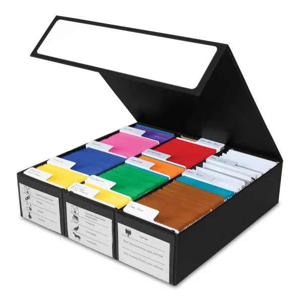 BCW Card Game Box w/ Magnetic Closure and Row Label Pocket