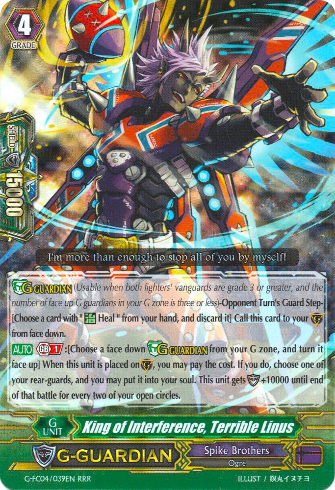 King of Interference, Terrible Linus (G-FC04/039EN) [Fighters Collection 2017]