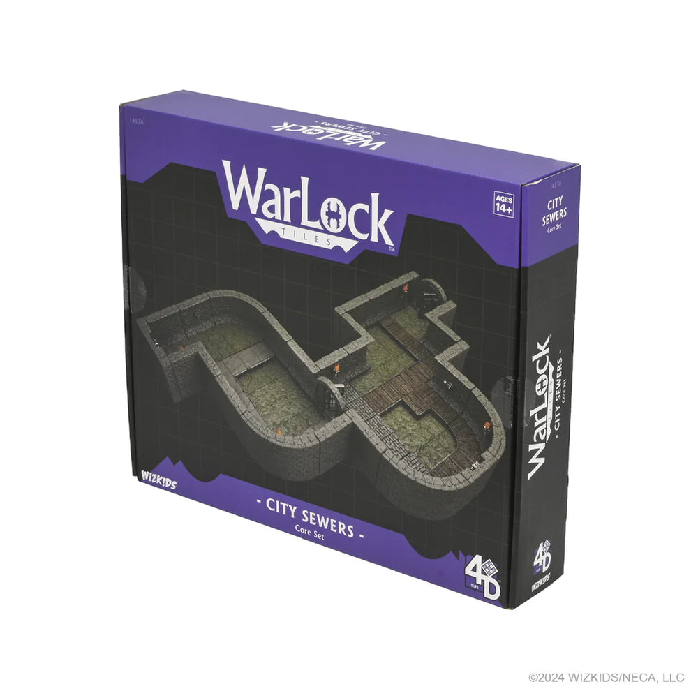 Warlock Tiles - City Sewers - Base Set