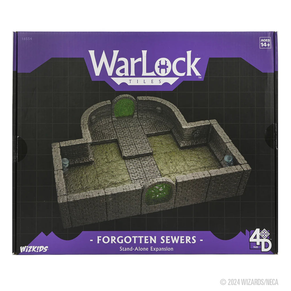 Warlock Tiles - Forgotten Sewers - Stand-Alone Expansion