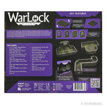 Warlock Tiles - Forgotten Sewers - Stand-Alone Expansion