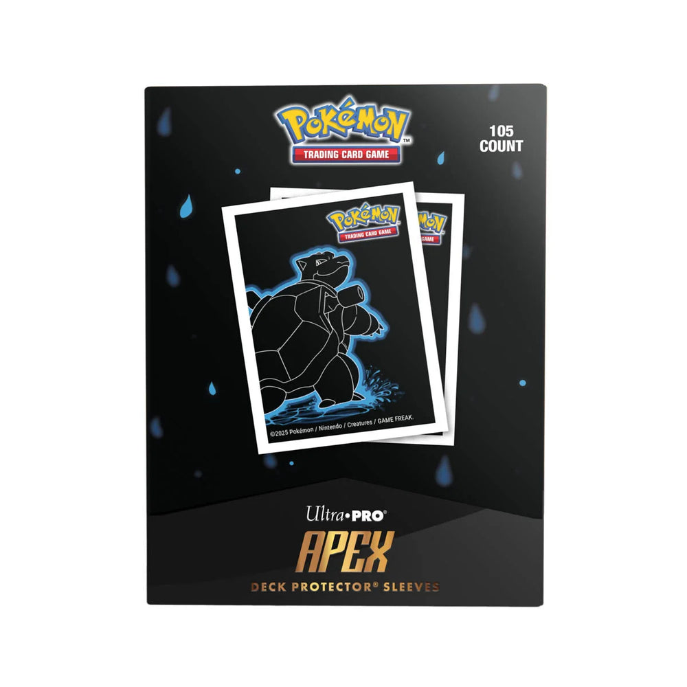 Apex Sleeves - Neon Kanto Blastoise (105ct)