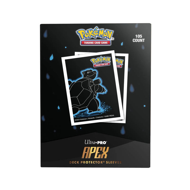 Apex Sleeves - Neon Kanto Blastoise (105ct) Apex Sleeves - Neon Kanto Blastoise (105ct)