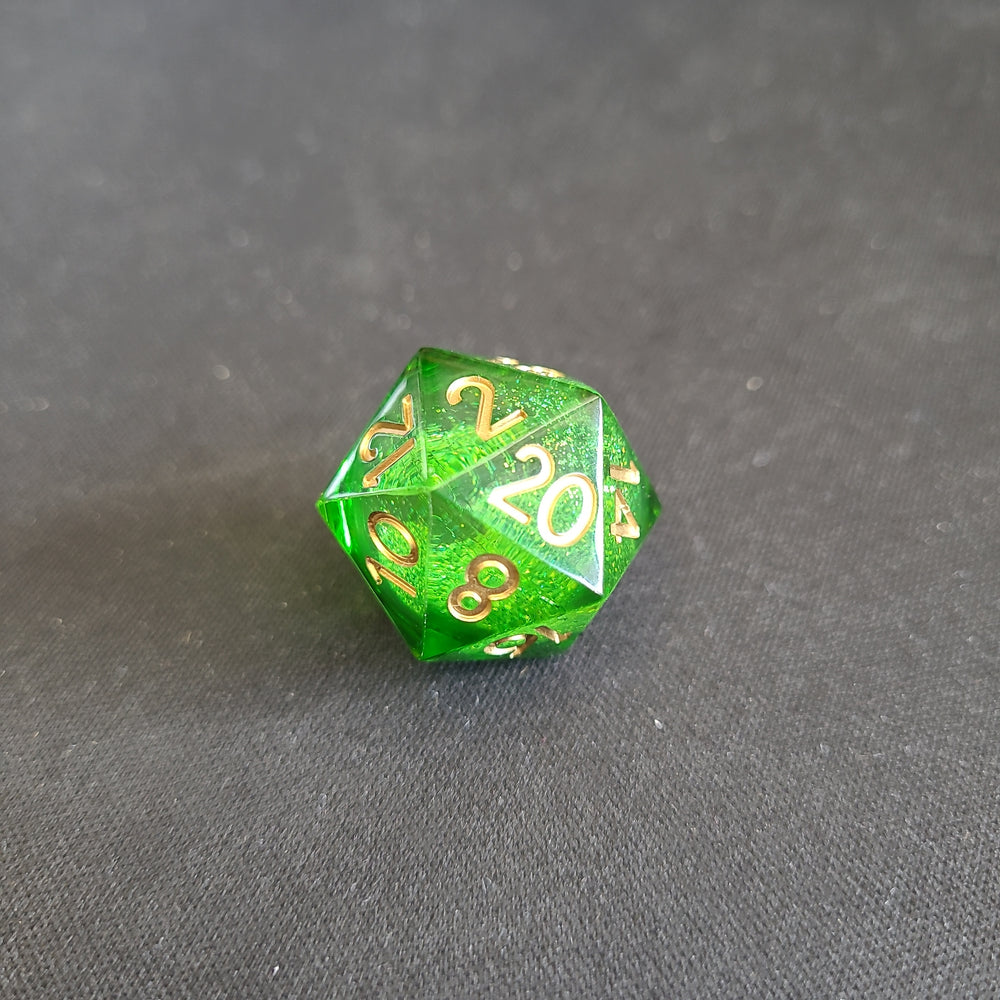 Liquid Core D20 Elixir Dice by Fanroll