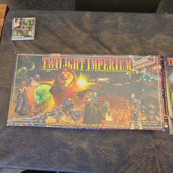 Twilight Imperium Third Edition w/ Shattered Empire (Box damage, cards and tiles in good condition)