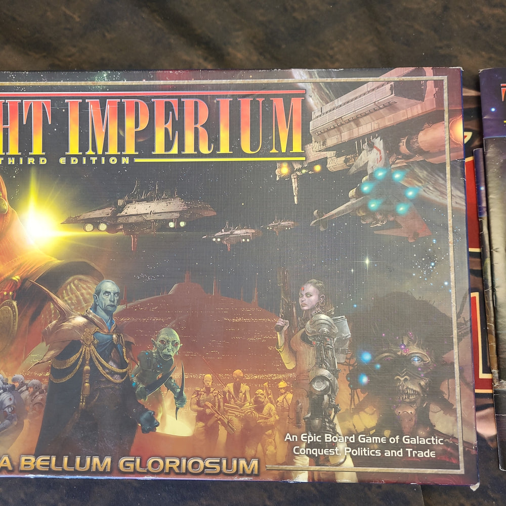 Twilight Imperium Third Edition w/ Shattered Empire (Box damage, cards and tiles in good condition)