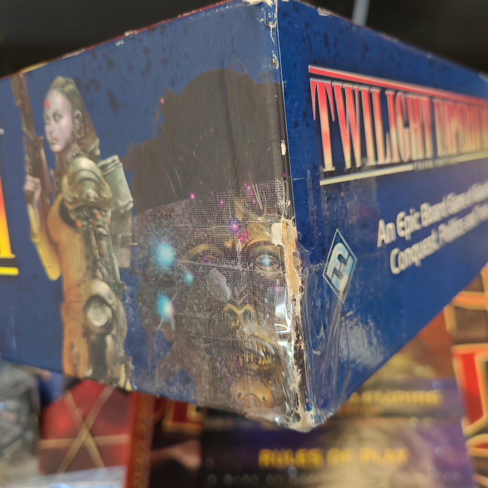 Twilight Imperium Third Edition w/ Shattered Empire (Box damage, cards and tiles in good condition)