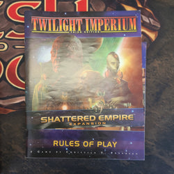 Twilight Imperium Third Edition w/ Shattered Empire (Box damage, cards and tiles in good condition)
