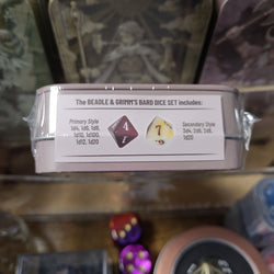 The Bard Dice Set by Beadle & Grimm's