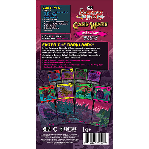 Adventure Time Card Wars Darklands Cooperative Expansion