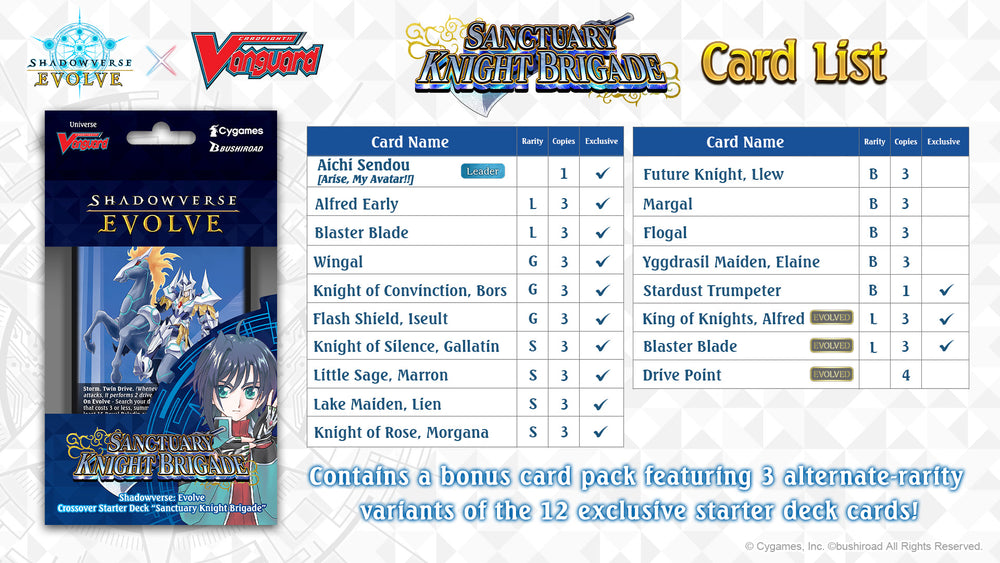 Crossover Starter Deck: Sanctuary Knight Brigade
