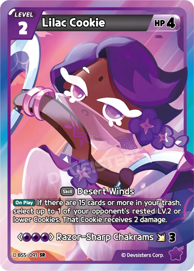 Lilac Cookie (BS5-091) SR [Arena of Glory]