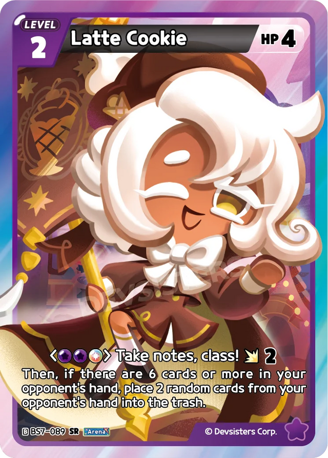 Latte Cookie (BS7-089) SR [Arena of Glory]