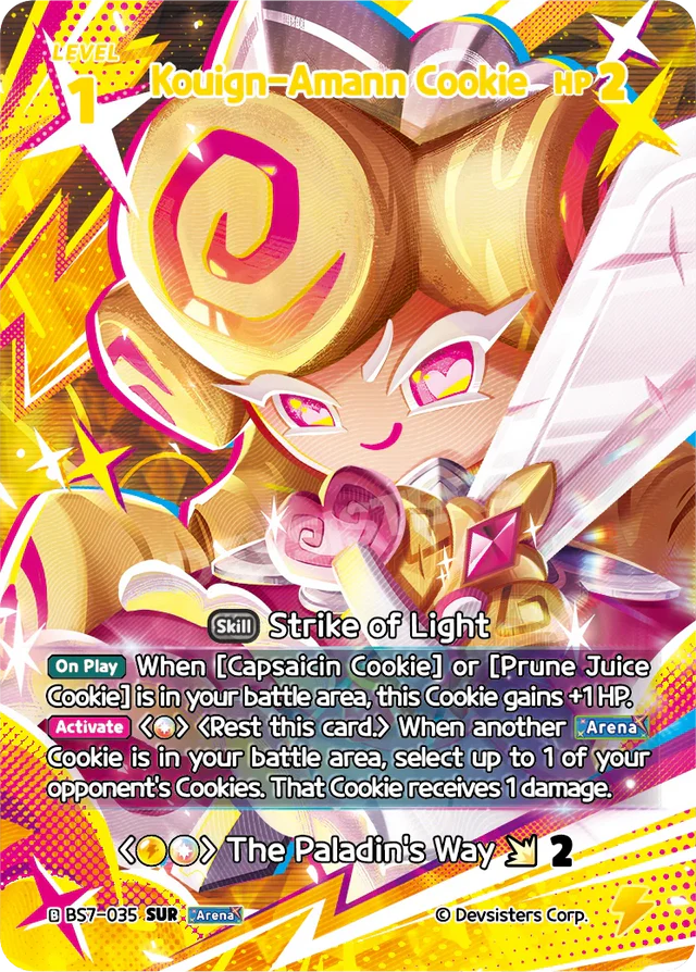 Kouign-Amann Cookie (BS7-035) SUR [Arena of Glory]