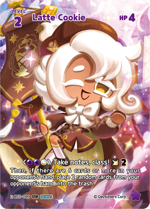 Latte Cookie (BS7-089) SSR [Arena of Glory]