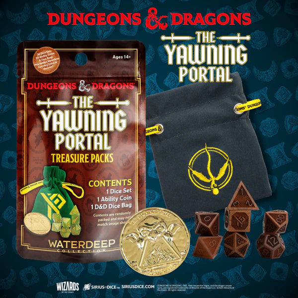 Sirius Dice D&D The Yawning Portal Treasure Packs