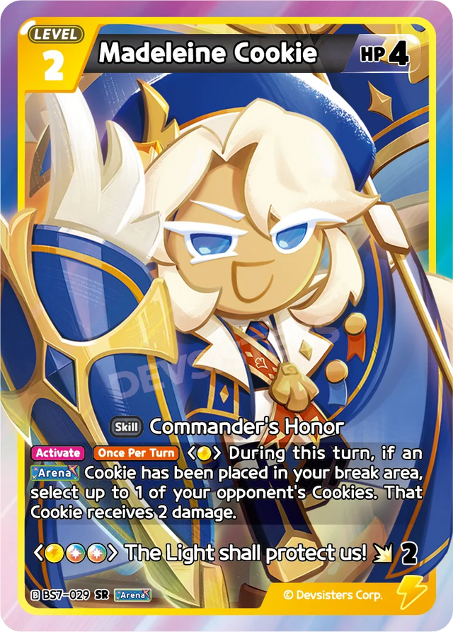 Madeleine Cookie (BS7-029) SR [Arena of Glory]