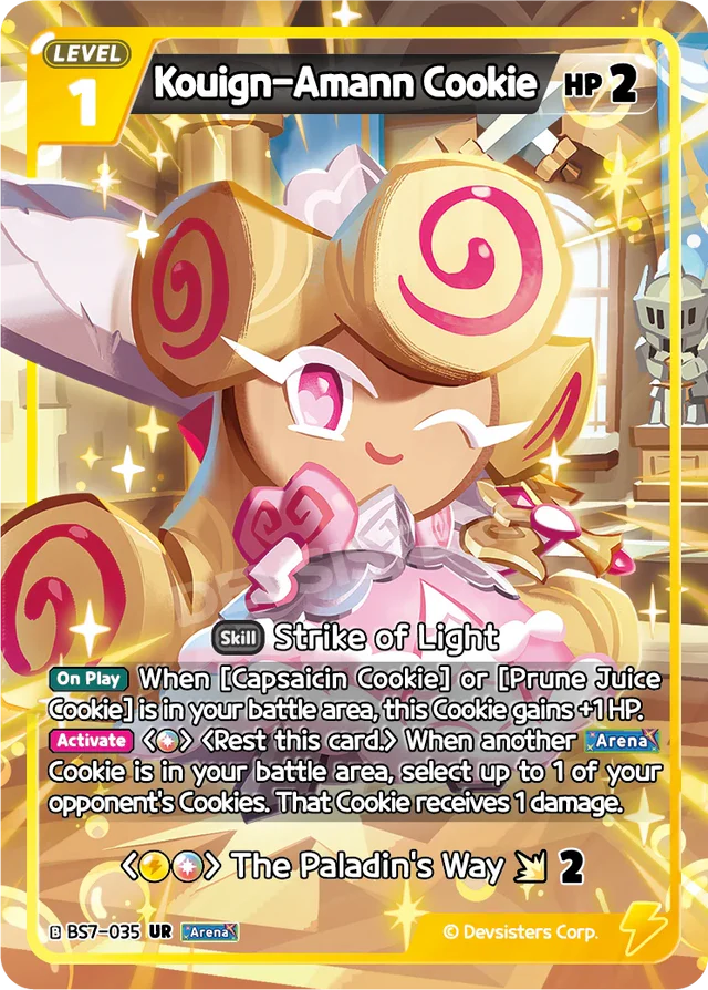 Kouign-Amann Cookie (BS7-035) UR [Arena of Glory]