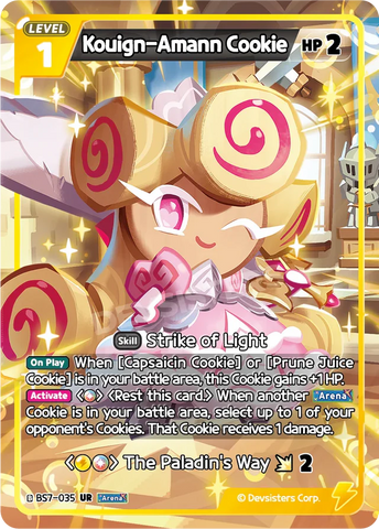 Kouign-Amann Cookie (BS7-035) UR [Arena of Glory]