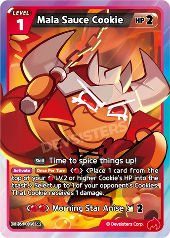 Mala Sauce Cookie (BS5-005) SR [Arena of Glory]