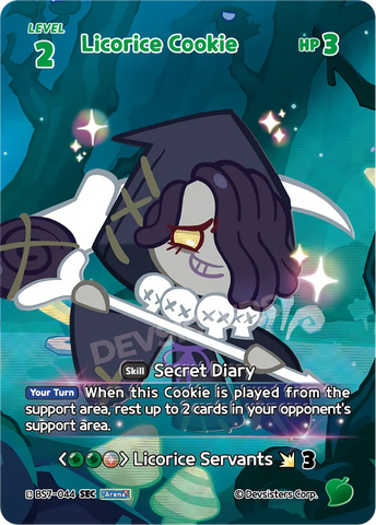 Licorice Cookie (BS7-044) SEC [Arena of Glory]