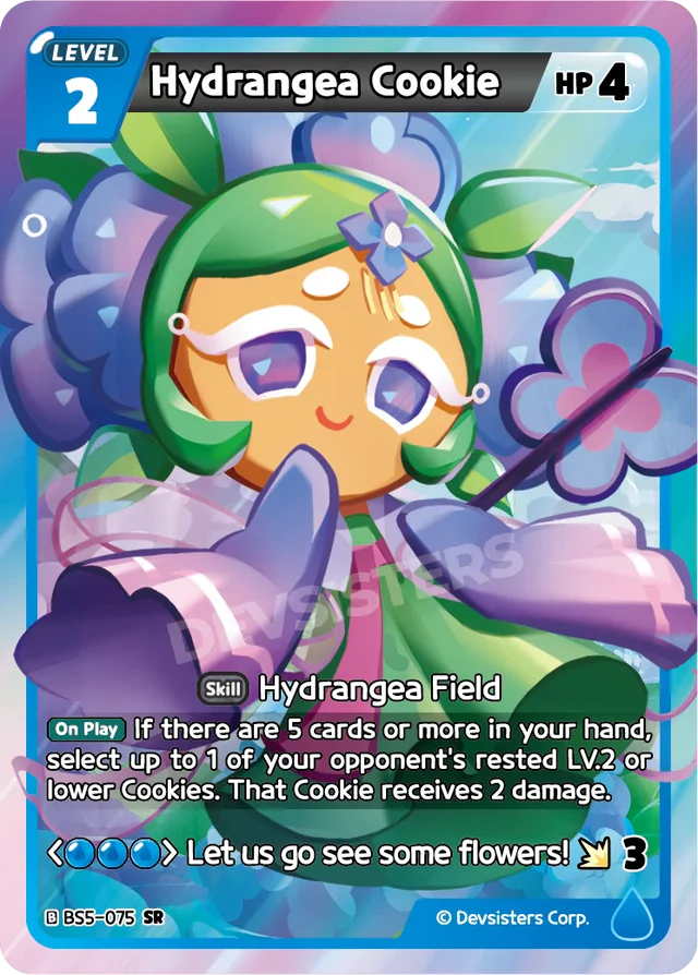 Hydrangea Cookie (BS5-075) SR [Arena of Glory]