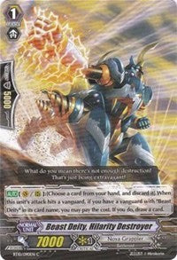 Beast Deity, Hilarity Destroyer (BT10/090EN) [Triumphant Return of the King of Knights]