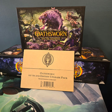 Oathsworn Into the Deepwood 1st Edition w/ 2nd Edition Upgrade Kit