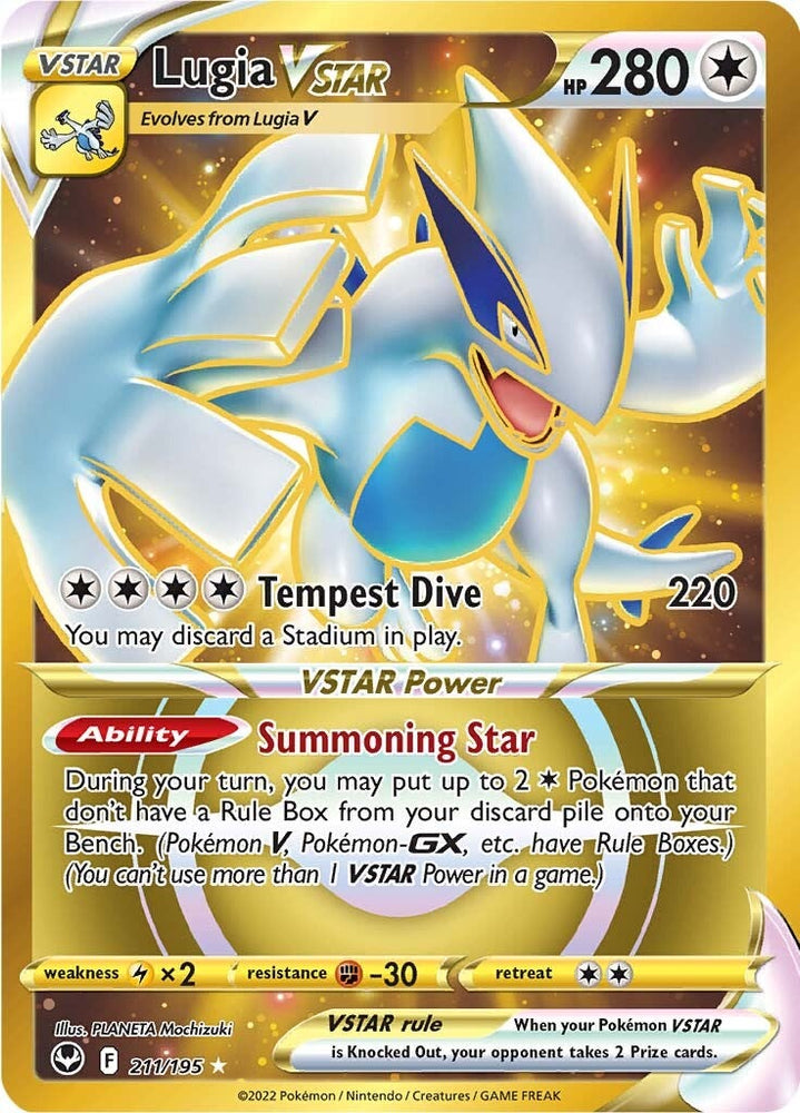 Lugia VSTAR (211/195) [Sword & Shield: Silver Tempest]