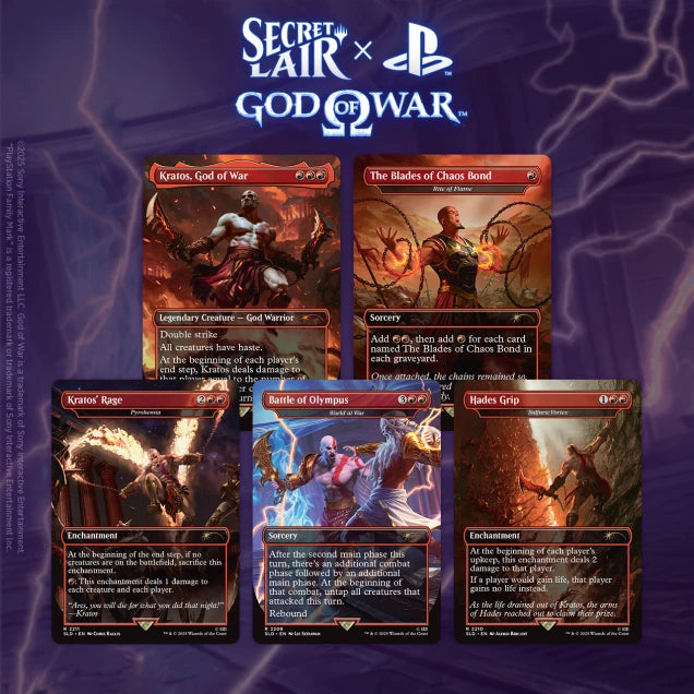 Secret Lair x God of War: Greek - NONFOIL EDITION