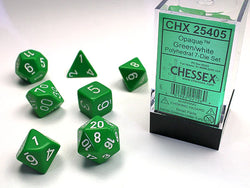 Chessex Opaque 7-Die Set