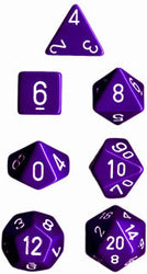 Chessex Opaque 7-Die Set