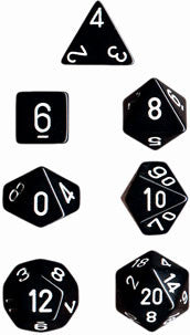 Chessex Opaque 7-Die Set