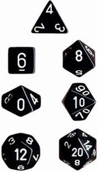 Chessex Opaque 7-Die Set