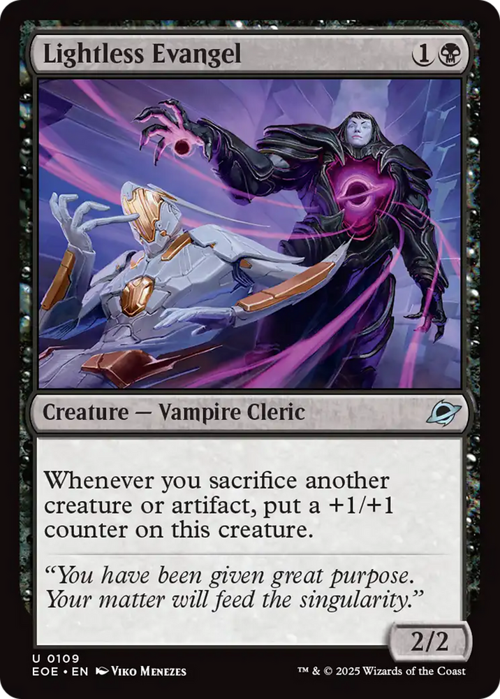 Lightless Evangel [Edge of Eternities]