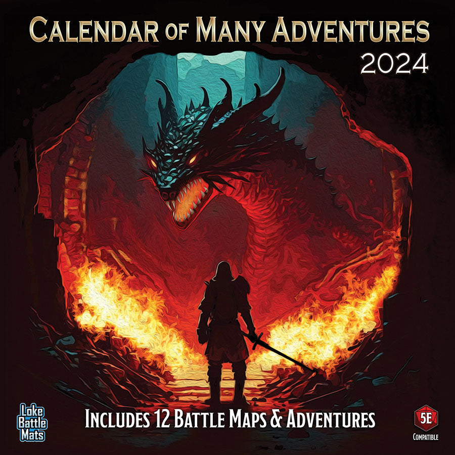 Calendar of Many Adventures (2024)