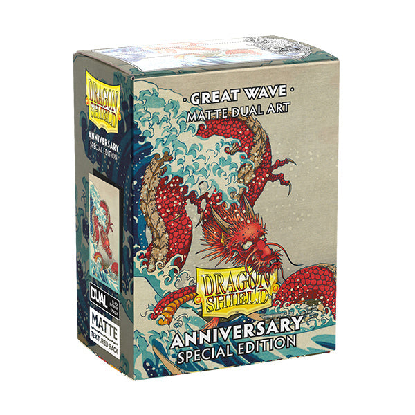 Dragon Shield Dual Matte Great Wave Art Sleeves