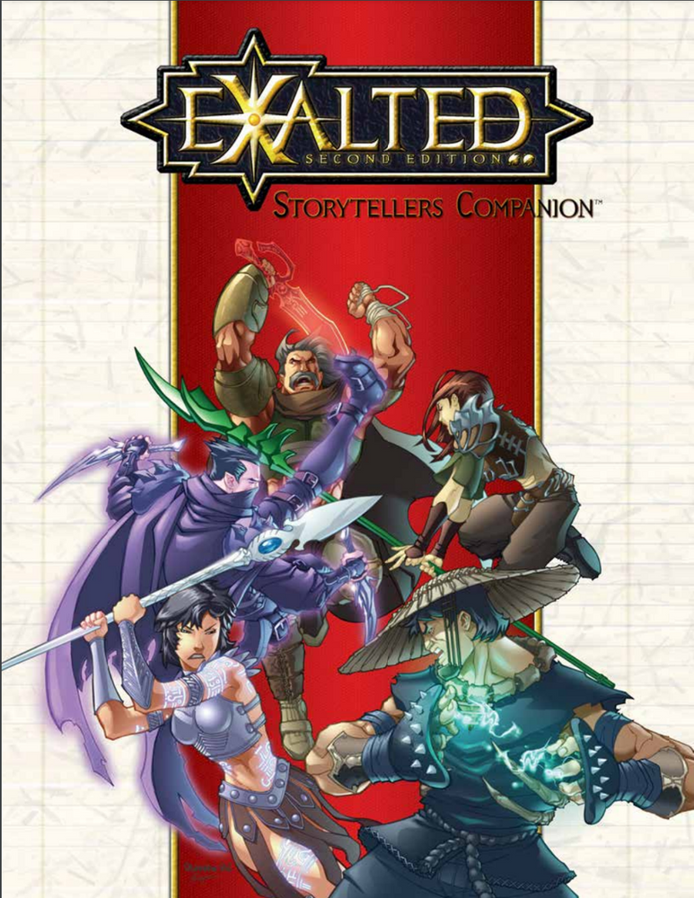 Exalted 2nd Edition: Main and Companion Book-set (PREOWNED)