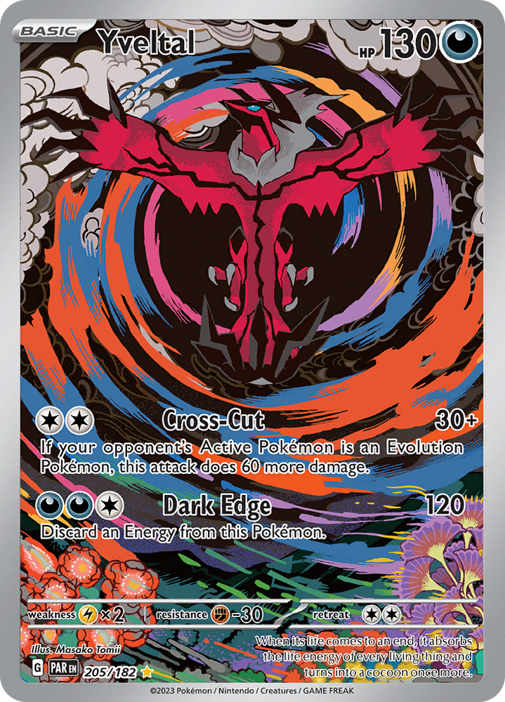 Yveltal (205/182) [Scarlet &amp; Violet: Paradox Rift]