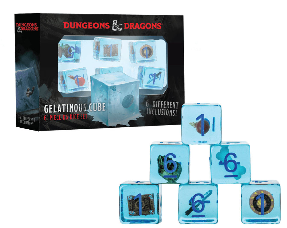 D&D Gelatinous Cube 16mm 6d6