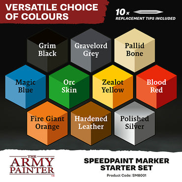 Army Painter Speedpaint Markers Starter Set
